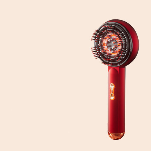 Household Red And Blue Light Massage Hair Comb