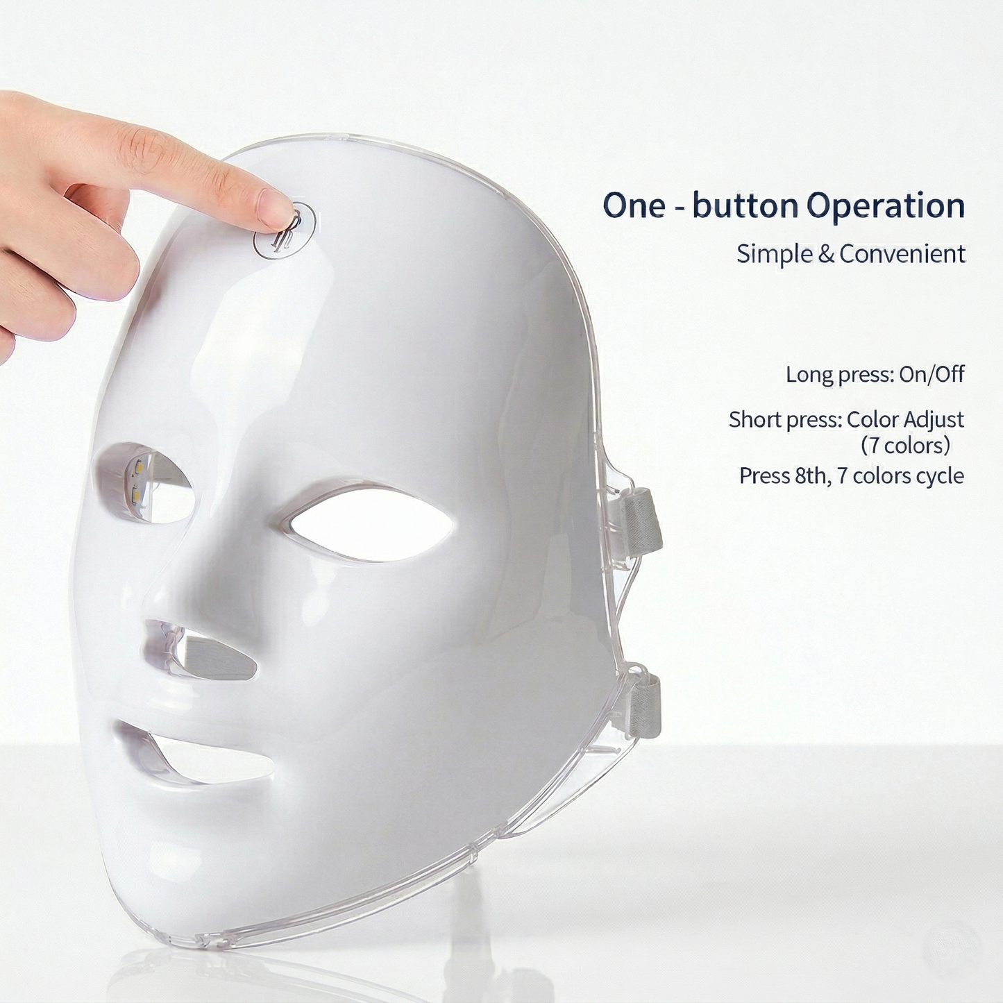 Professional 7-Color LED Face Mask - Clear Skin in 7 Days